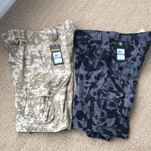 2 pair bundle New boys Under Armour cargo shorts